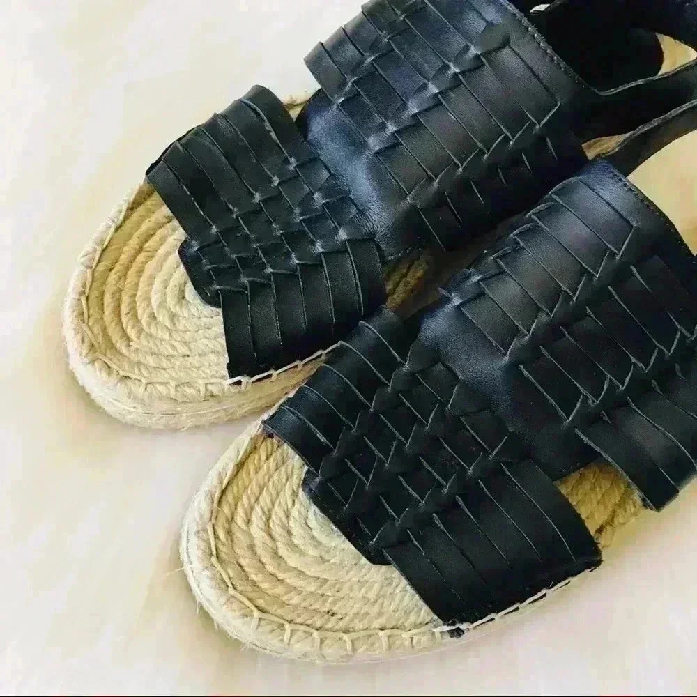 Rebecca Minkoff Espadrille Sandals Leather Shoes